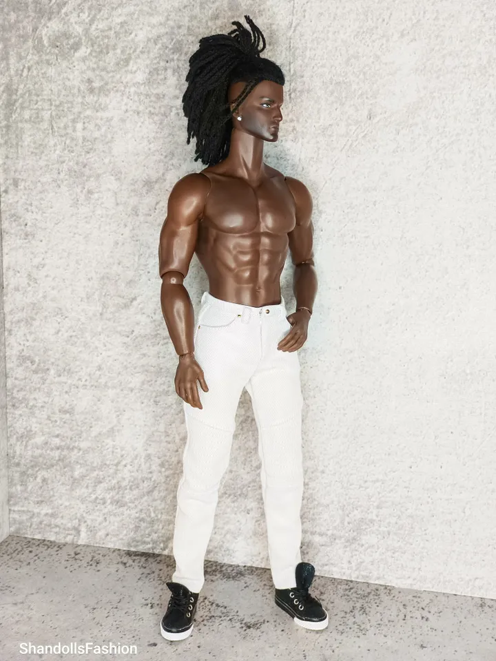 White jeans for JHD Mizi Adonis