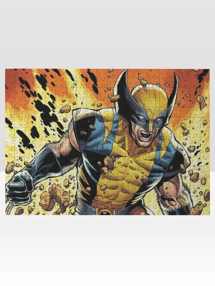 Wolverine Jigsaw Puzzle Wooden