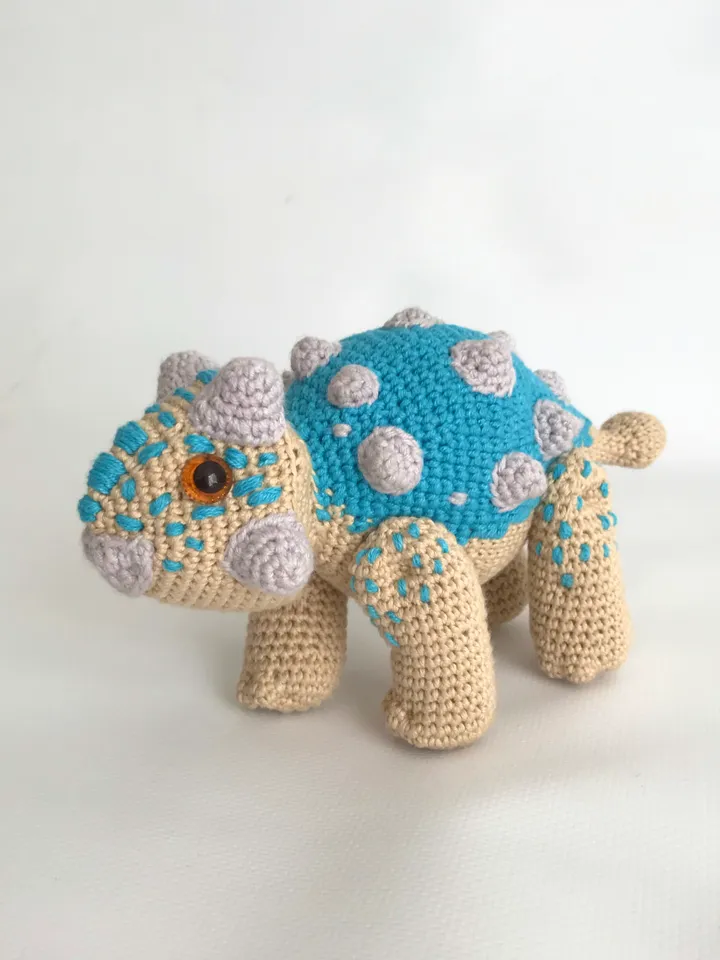 Crochet Pattern Ankylozaur