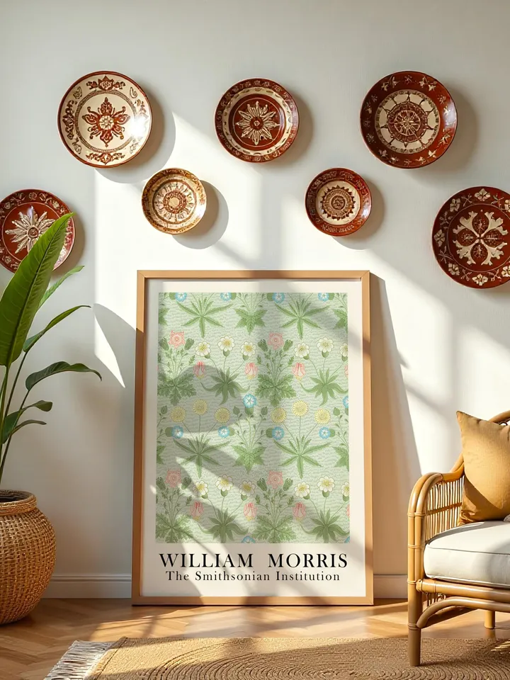 William Morris Wall Art, Vintage Botanical Print, Floral Poster Arts Decor, Digital Download, William Morris Print Digital Download 006