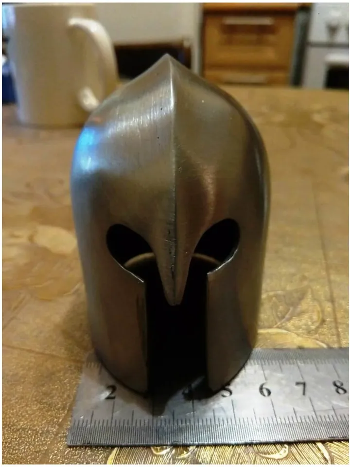 Steel helmet mini - Barbut helmet - made of steel - gift for him - gift idea for