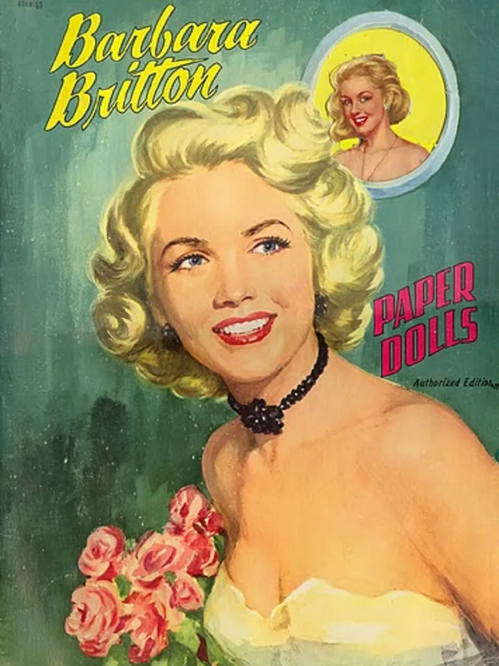 Paper Doll Barbara Britton Digital Download PDF