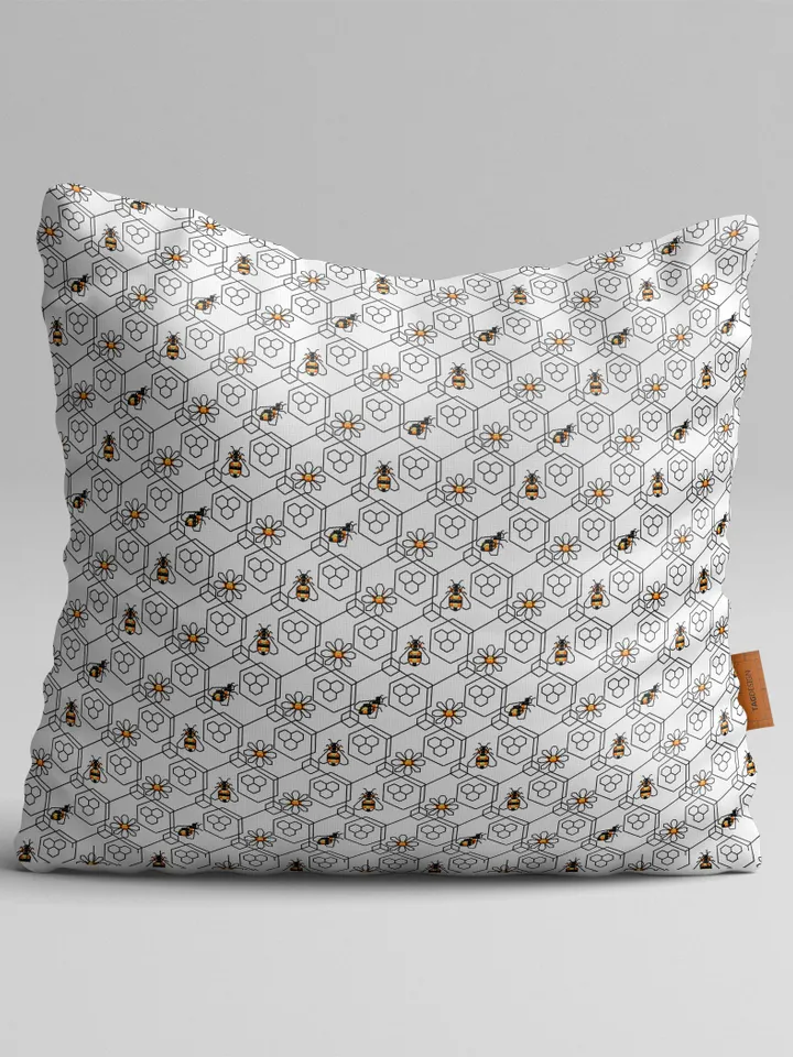 Bee geometric blackwork pattern PDF Honeycomb seamless pattern, Backstitch repeating pattern embroidery, Bee cross stitch download PDF #W2