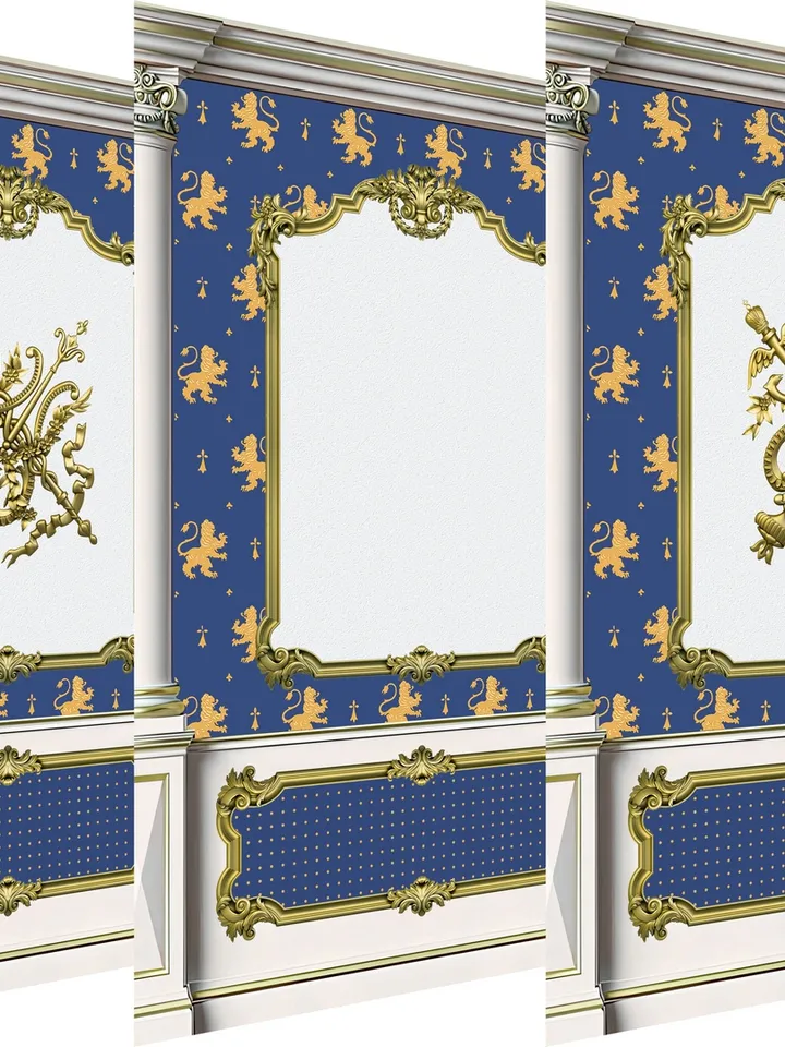 Wallpapers- Set 17-v8 | Printables for Dollhouses and Unique Miniature Projects | Digital Downloads | in Scale 1/12th