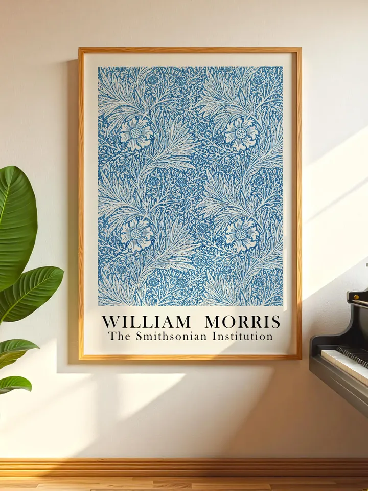 William Morris Wall Art, Vintage Botanical Print, Floral Poster Arts Decor, Digital Download, William Morris Print Digital Download 013