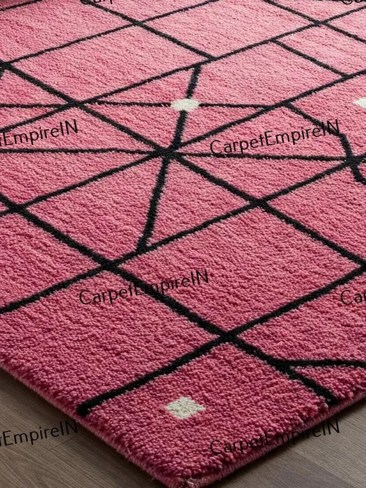 Buy Pink rug – Aesthetic rug for Bedroom, Living Room, Home Decor, girls room – Available in Multiple Size 4x6,5x7,6x9,8x10,9x12,10x14,rugs.