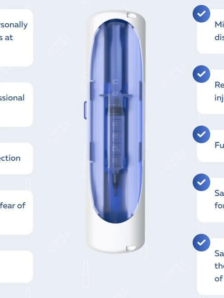 Automatic injector Spasilen Medical Device to get an injection yourself