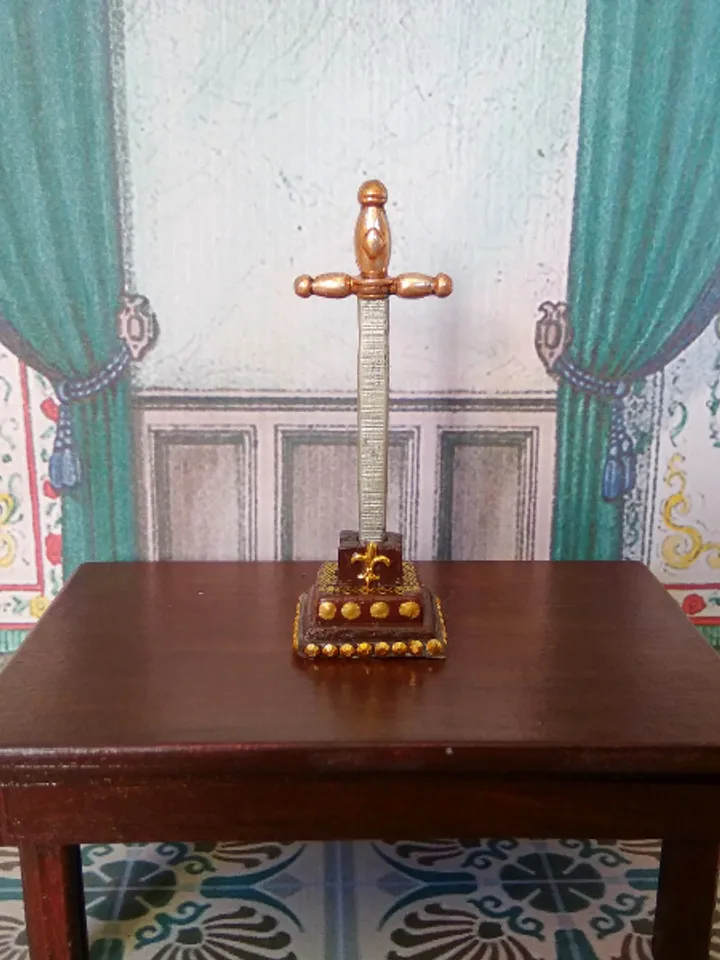 Dollhouse weapons. Collection weapon. Museum exhibit.1:12 scale.