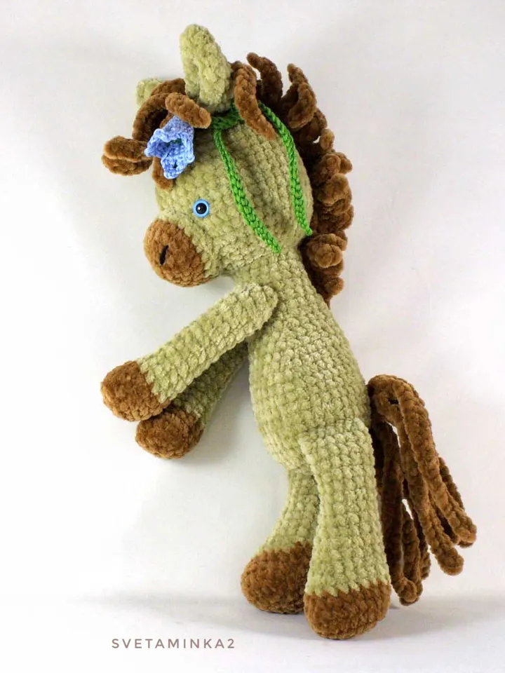 Crochet Horse Pattern. Horse Amigurumi Plush Toy Pattern. Digital Download. PDF.