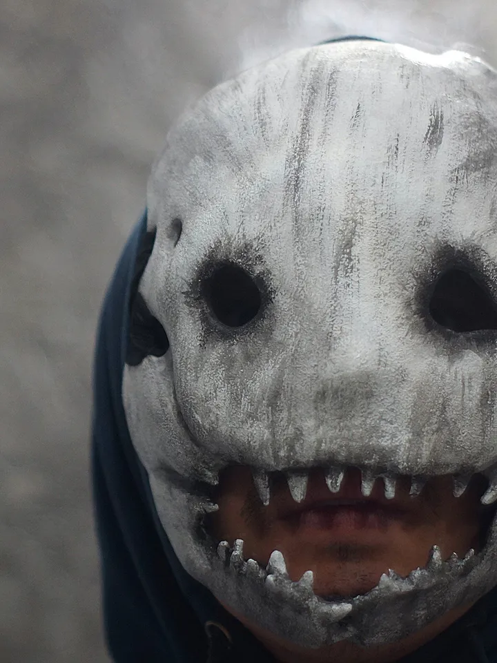 Trapper Killer Mask from Dead by Daylight Collectible Trapper Killer Mask Dead by daylight