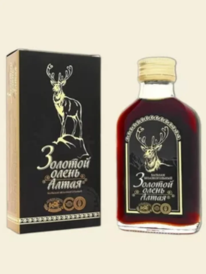 Gift set with balm Golden deer of Altai 100 ml