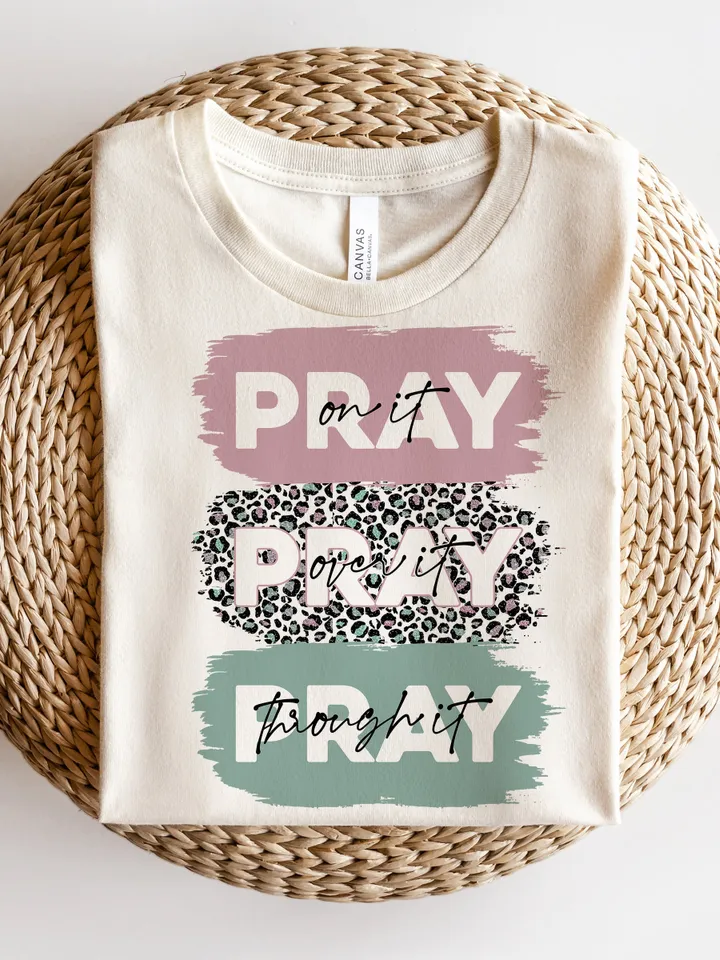 Pray on it png Sublimation, Pray Over it, Leopard, God Christian Png, Christian Sublimation, Prayer, Faith, Bible, Instant Download PNG