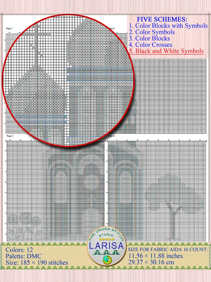 Orthodox Church Cross Stitch Pattern | Eastern Orthodox Church