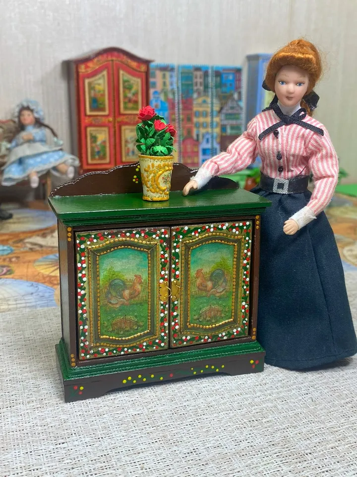 Curbstone for a handmade dollhouse.1:12 scale.1:12 scale.