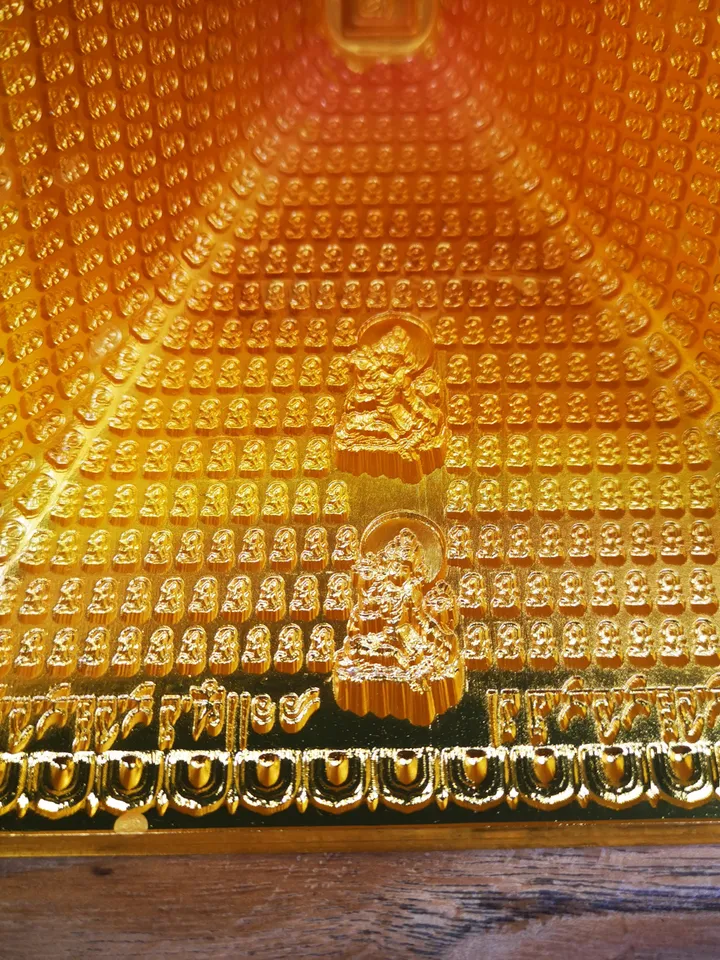 Gandhanra Handmade Large Tibetan TsaTsa Mold,Thousand Stupas,Pagoda,Making Clay Buddha Stupa Statue,Tsa Tsa,Tsha Tsha Mould