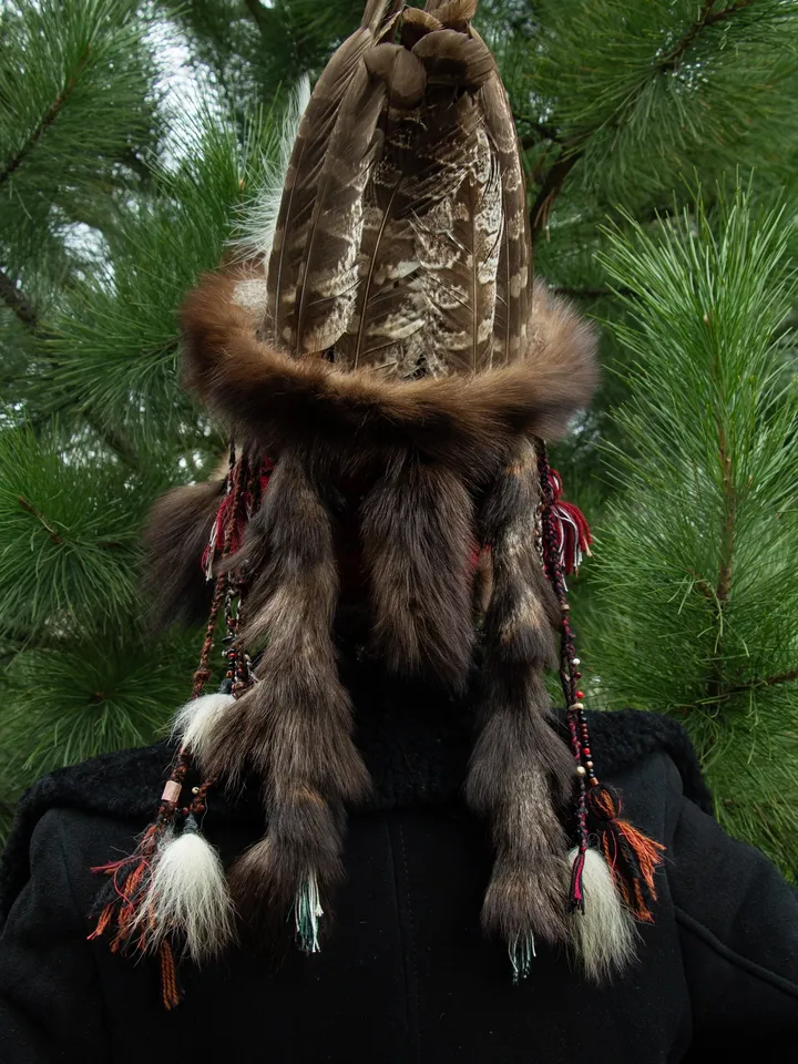 Altai shaman headdress