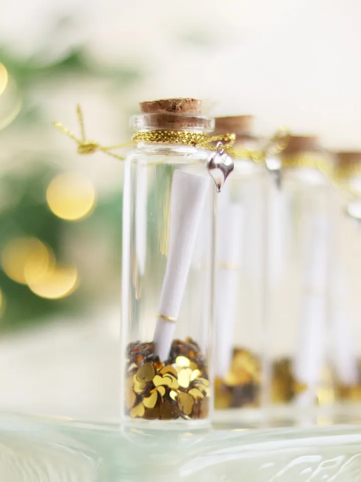 Message in a bottle , Potion vials, Wish Jars, small Cork bottles, miniature glass jars, little gift