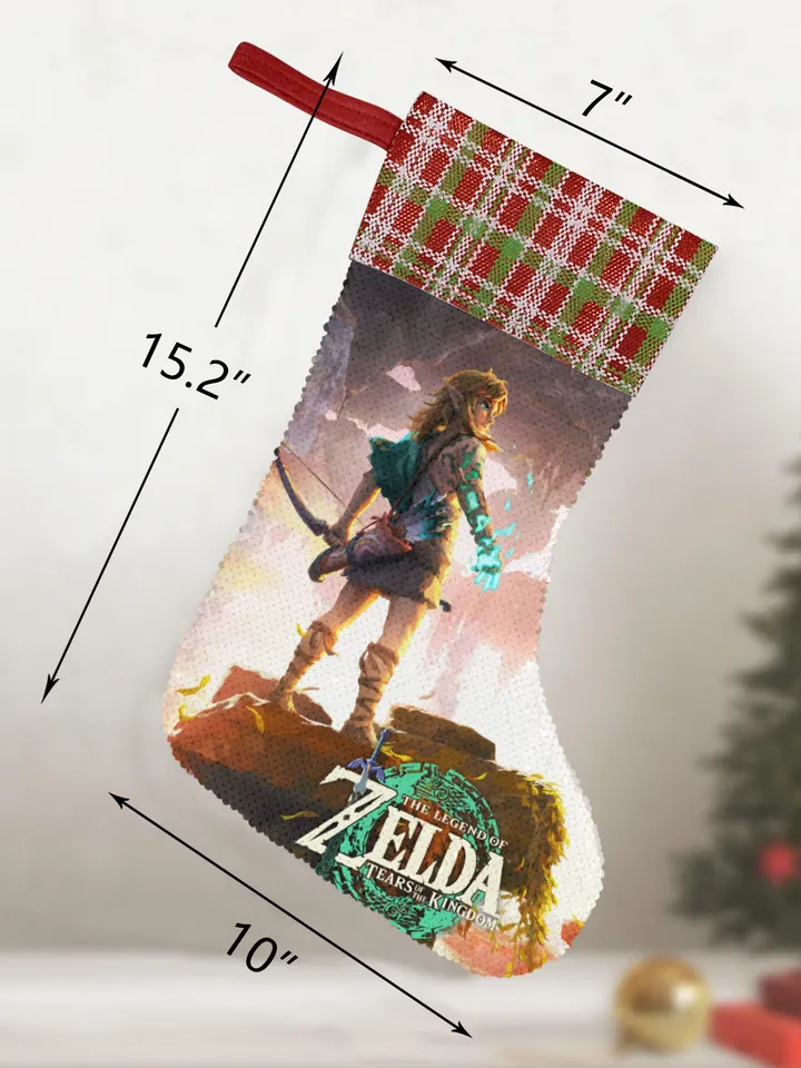 Zelda christmas stocking