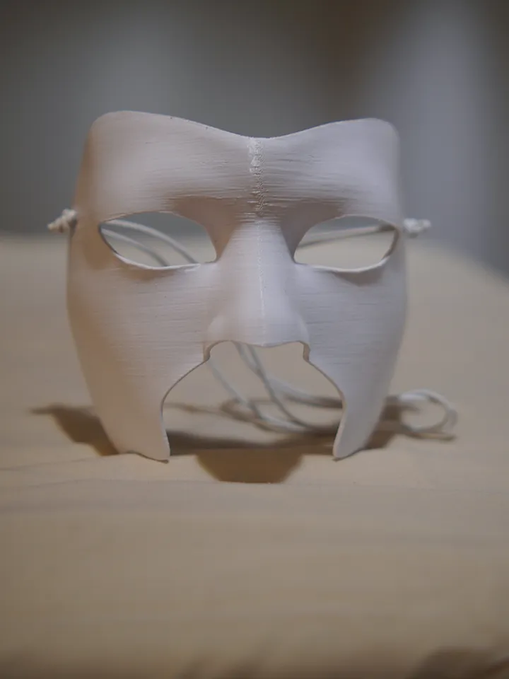 The Phantom of the Opera mask Bauta Venetian mask