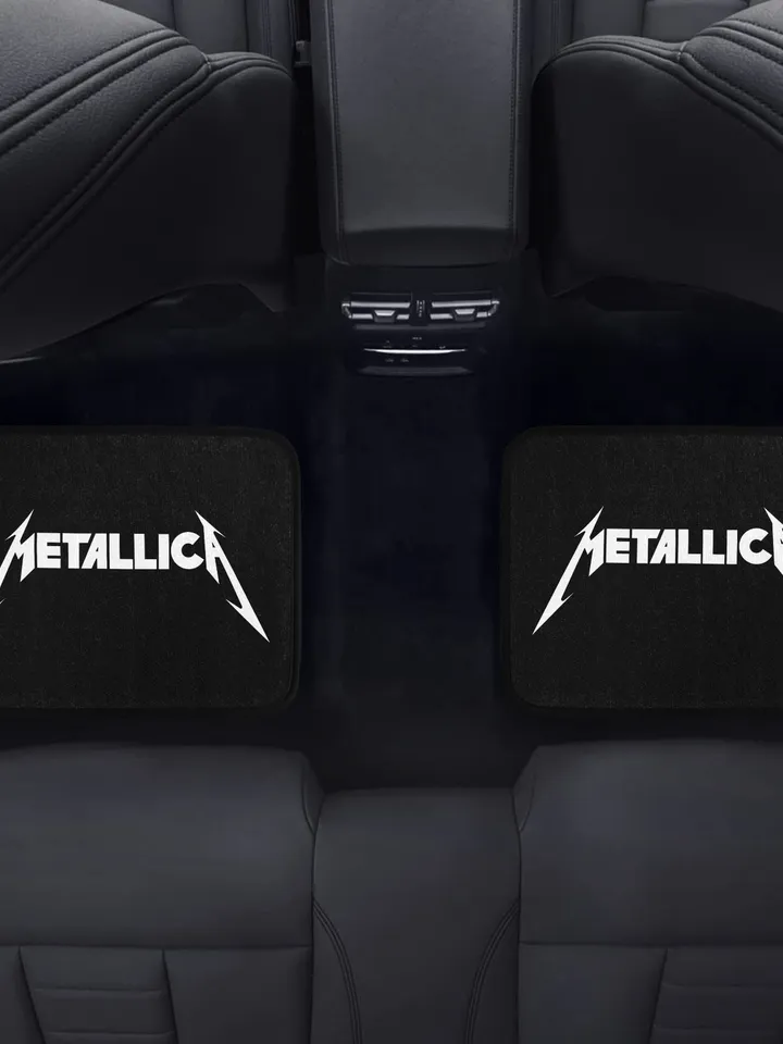 Metallica Back Car Floor Mats Set of 2