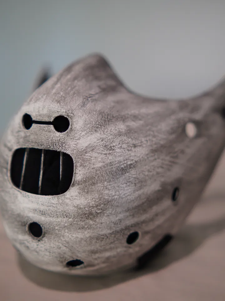 Hannibal Lecter Mask White from The Silence of the Lambs Hannibal Lecter mask