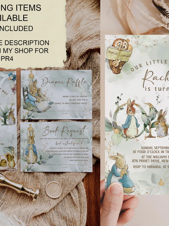 Peter Rabbit Baby Shower Games; Peter Rabbit Inspired; Printable Peter Rabbit Baby Shower Party Games; Peter Rabbit Shower Games; pr4