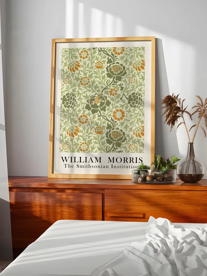 William Morris Wall Art, Vintage Botanical Print, Floral Poster Arts Decor, Digital Download, William Morris Print Digital Download 004