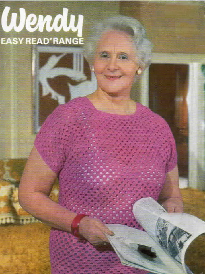 Top crochet pattern, granny stitches top Pattern pdf instant download, lace top women ladies top pdf