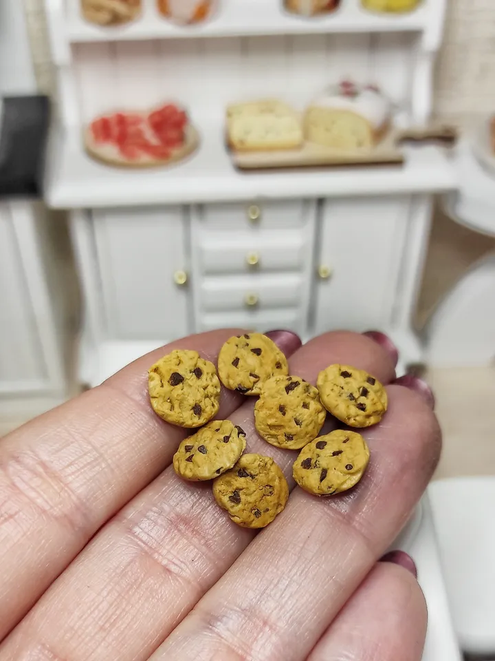 Realistic baking, dessert for dolls, doll house, diorama food, miniature, small food, dollhouse miniature, mini dessert