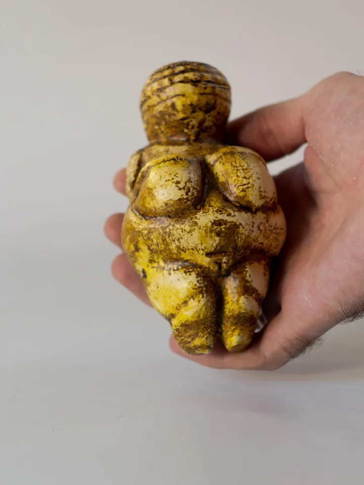 Paleolithic Venus of Willendorf, ivf gift, Fertility Goddess, Primitive Tribal Craft, Realistic Museum Replica of Real Ancient Artifact