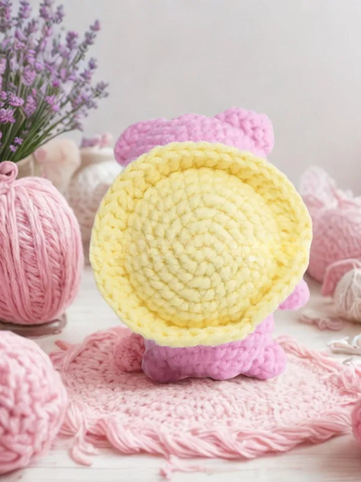 Piggy Keychain Crochet Pattern, NO SEW loaf real pig Crochet pattern, Pig Amigurumi Keychain pattern, No sew crochetĀ amigurumi