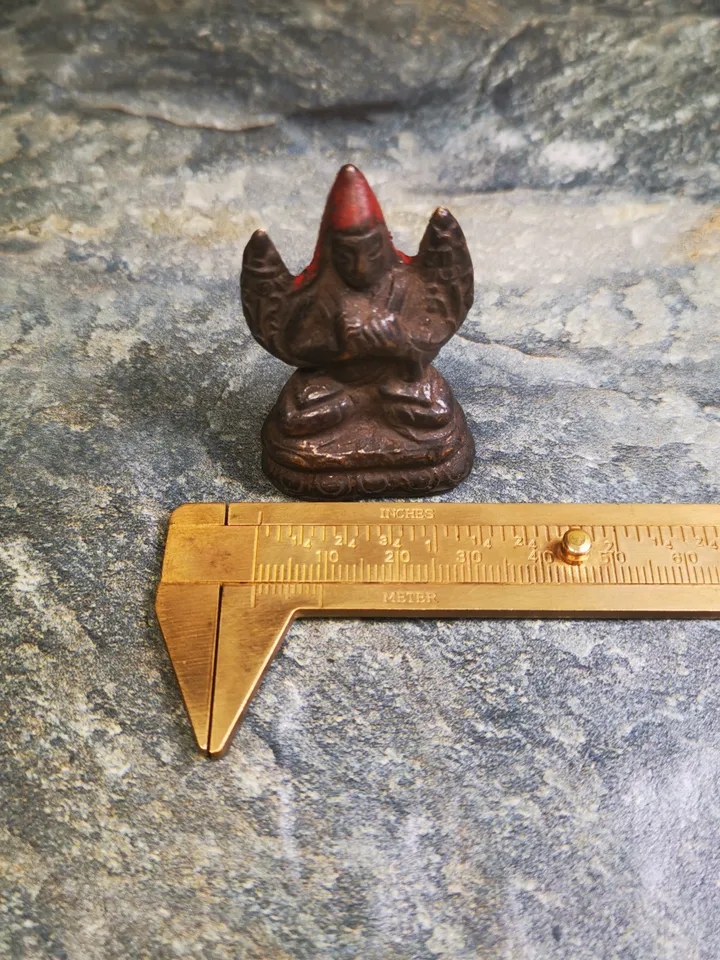 Gandhanra Antique Tibetan Buddhist Statue Je Tsongkhapa,Je Rinpoche,Lobsang Zhaba