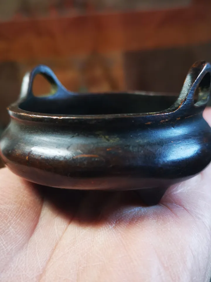 Gandhanra Vintage Chinese Censer,Amphora Incense Burner,for Incense and Offering