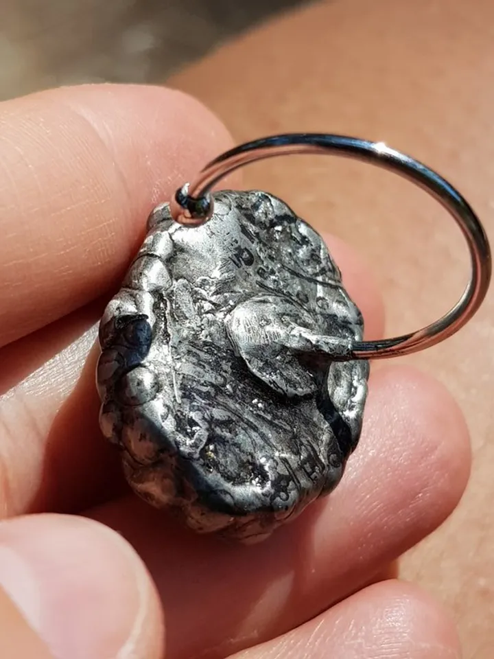 Dragon or snake eye ring Golden Labradorite ring Oil painting miniature on stone