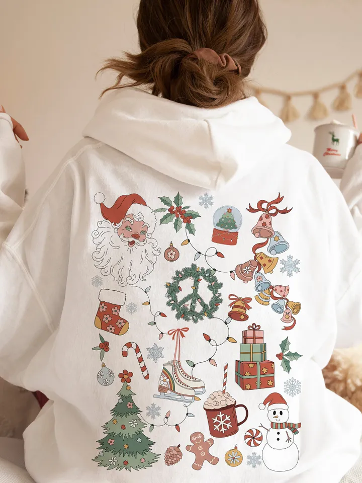 Retro Christmas png, Santa Claus png, Christmas png, Christmas sublimation, merry Christmas png, Christmas vibes png