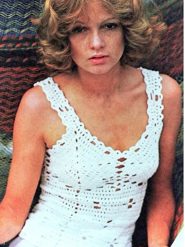 Top crochet pattern, easy crochet top pattern pdf, lace top crochet instant download
