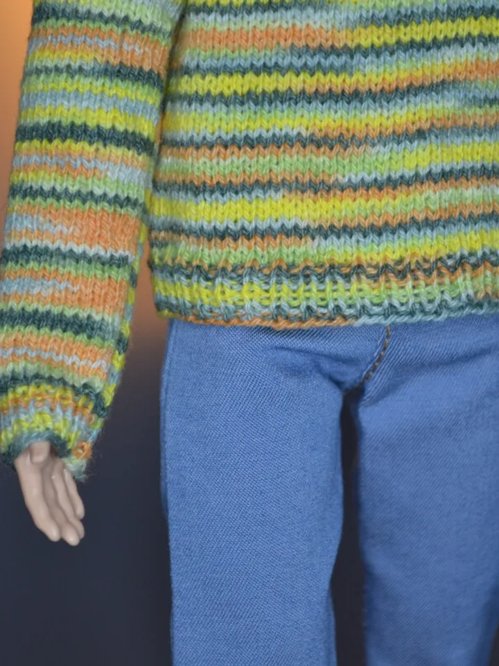 Multicolor Sweater for Ken