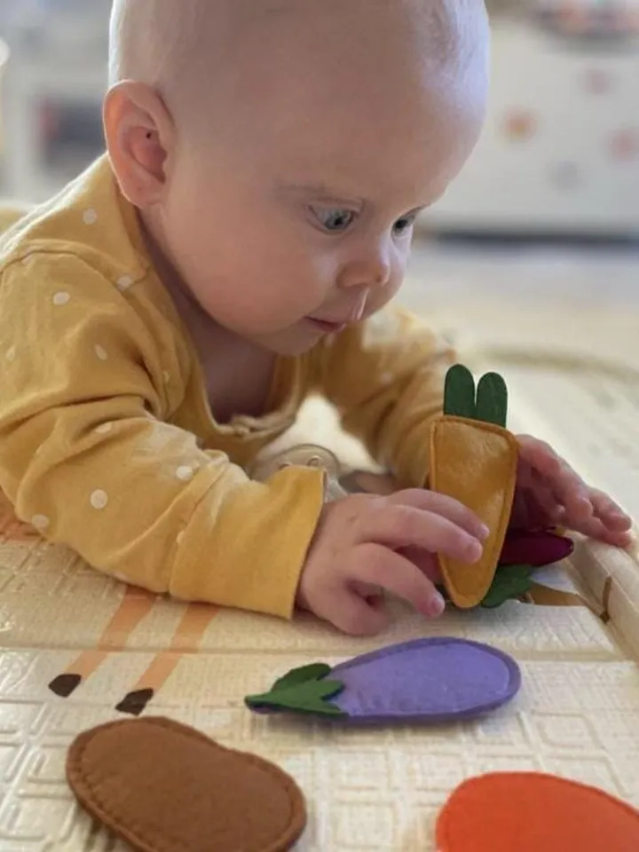 Custom Quiet Book for Toddlers 1β3 Years Montessori Busy Book with Finger Puppets Zippers Felt Activities Educational Gift Kids Travel Play