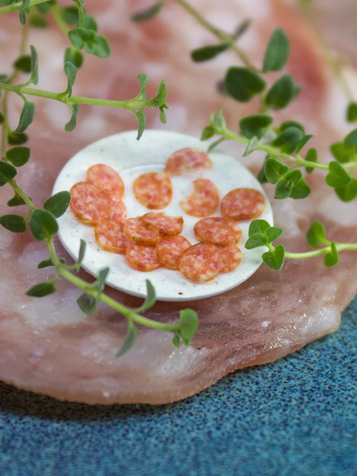 TUTORIAL Miniature salami cane with polymer clay