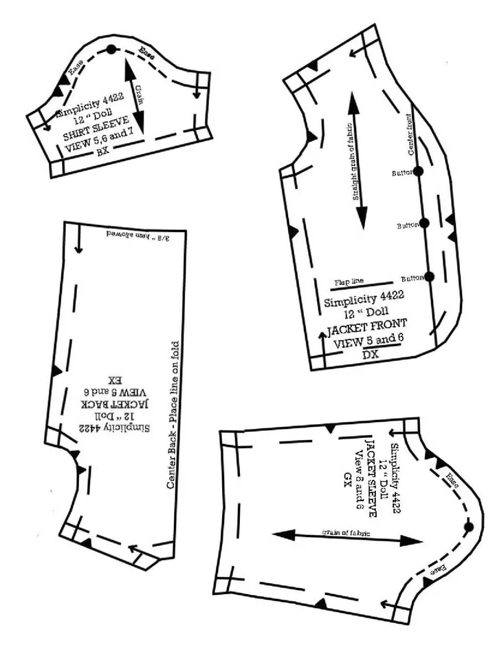 copy-simplicity-4422-vintage-barbie-and-ken-sewing-pattern-wardrobe-clothes-for-dolls-11-1-2-12-digital-download-pdf-2-50-us-buy-online-with-delivery