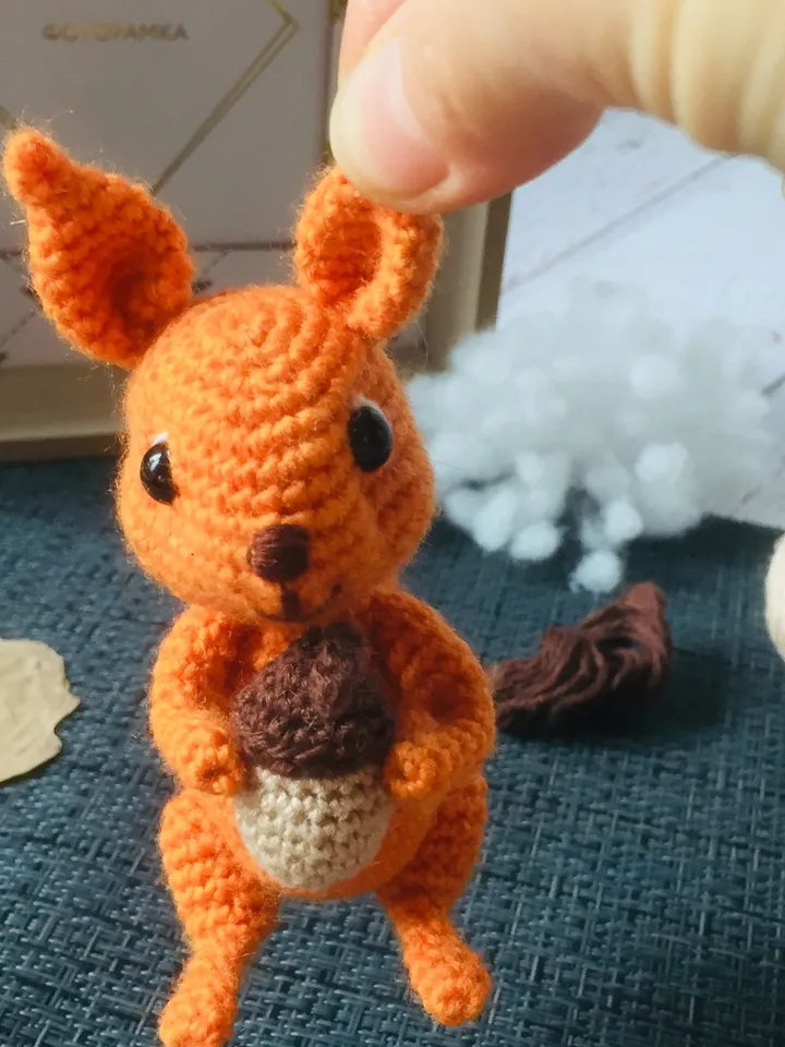 Crochet pattern Squirrel