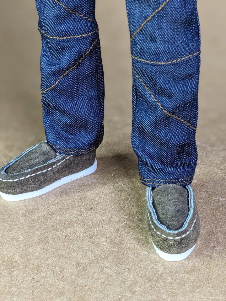 Classic jeans for 1/6 scale fashion male doll (FR Homme, Poppy Parker)