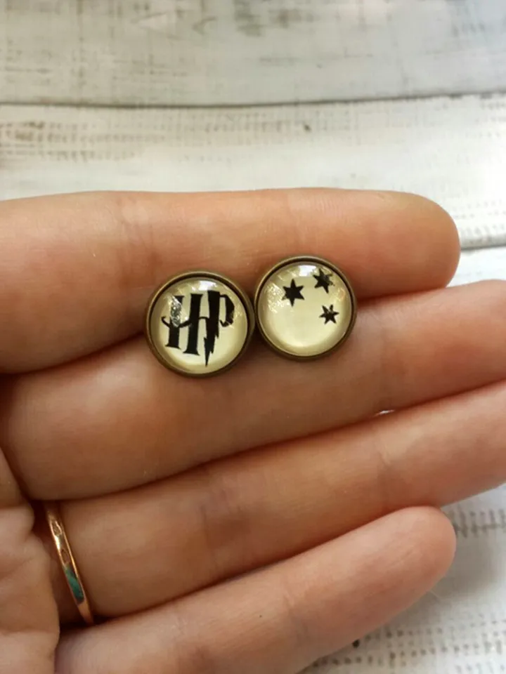 You're my favourite muggle earrings, Harry Potter Earrings, Harry Potter studs gift