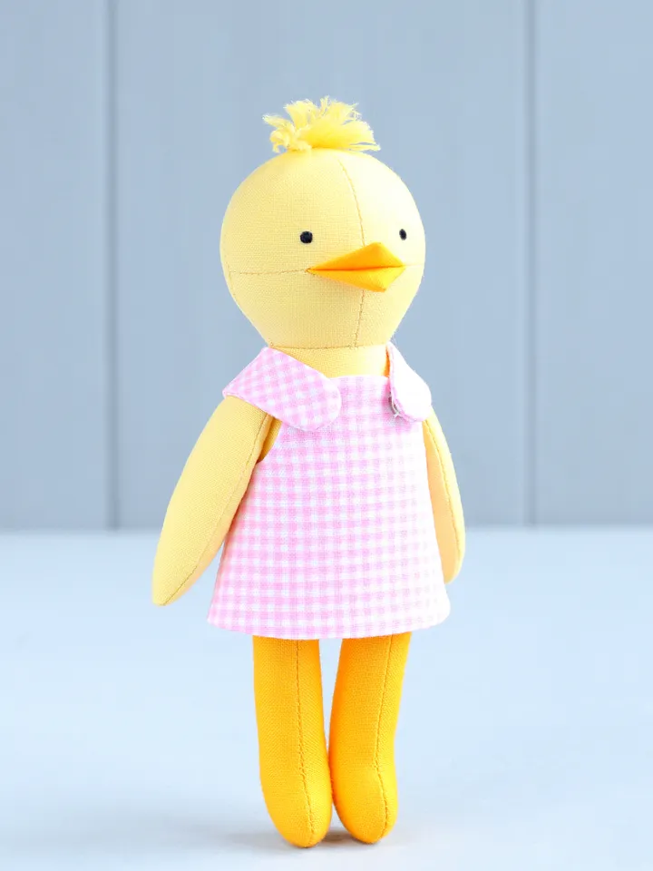PDF Mini Chick Stuffed Animal Sewing Pattern