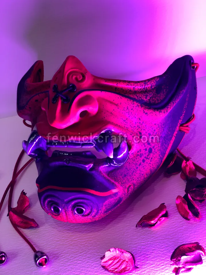 Red Demon Mask - Game Festival/Ghost of Tsushima