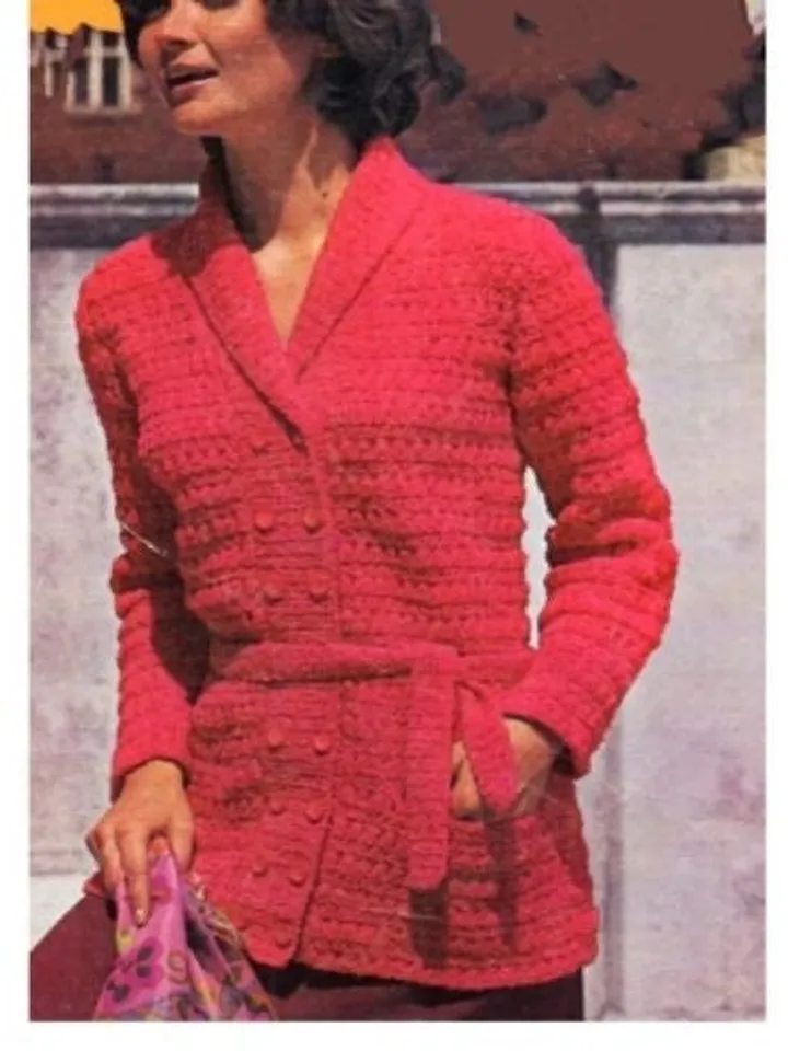 Jacket crochet pattern, cardigan crochet pattern, women cardigan pdf instant download