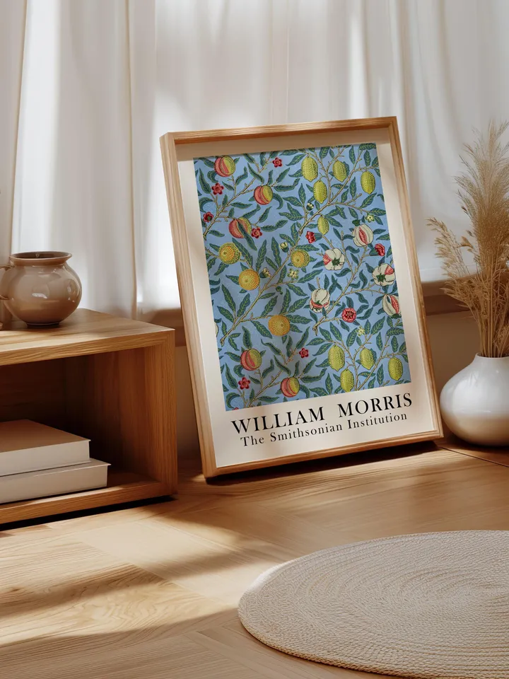 William Morris Wall Art, Vintage Botanical Print, Floral Poster Arts Decor, Digital Download, William Morris Print Digital Download 002