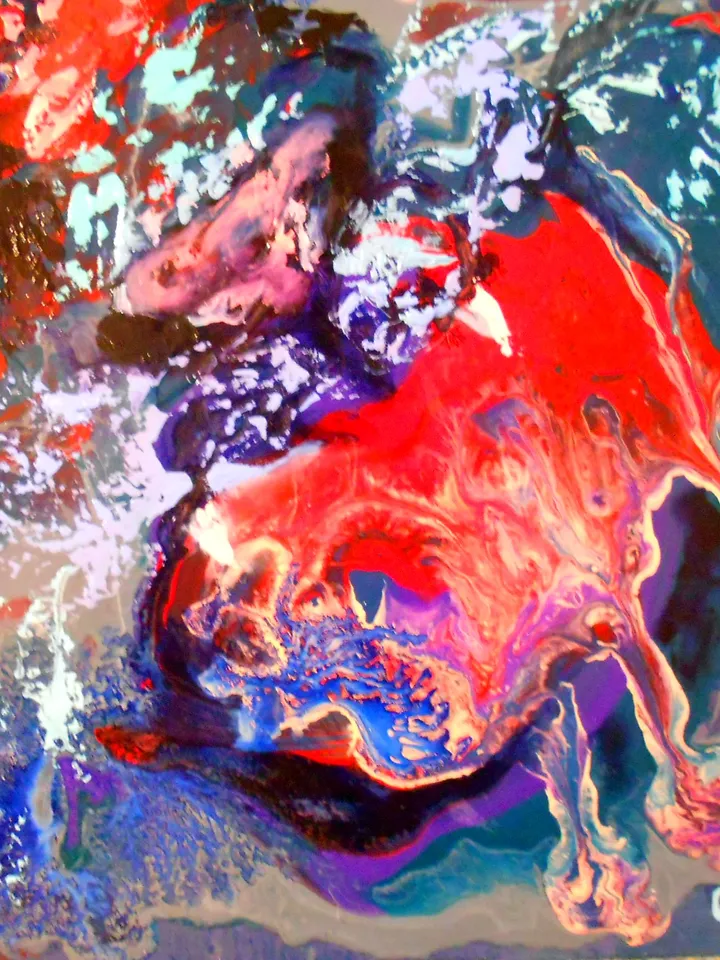 Animal Bright Oil Painting Abstraction Art Original Tiger Beast Artist Svinar Oksana