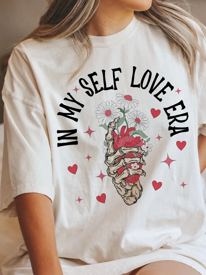 Self Love Era png, Retro valentines png,Skeleton vday png,valentines day shirt,Groovy valentines,Trendy png,Heart Candy png,Vday sublimation