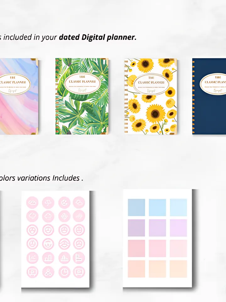 2023-2024 Pink Digital Planner